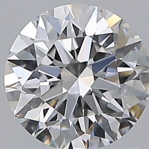 1.03 carat, D colour, VVS1 clarity, Round shape, Natural Diamond.