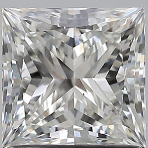 1.2 carat, H colour, VS2 clarity, Princess shape, Natural Diamond.
