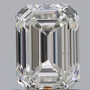 1.01 carat, G colour, VS2 clarity, Emerald shape, Natural Diamond.