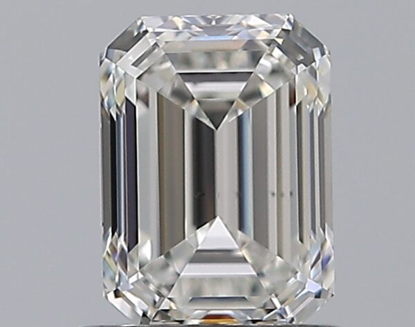 1.01 carat, G colour, VS2 clarity, Emerald shape, Natural Diamond.