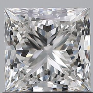 1.01 carat, G colour, VS1 clarity, Princess shape, Natural Diamond.