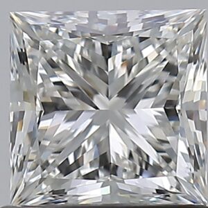 1.01 carat, H colour, VS1 clarity, Princess shape, Natural Diamond.