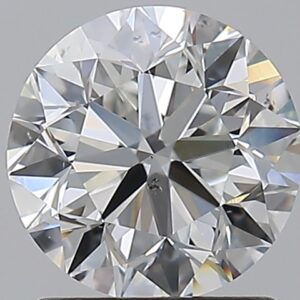 1.5 carat, F colour, SI1 clarity, Round shape, Natural Diamond.