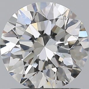 1.01 carat, G colour, SI1 clarity, Round shape, Natural Diamond.