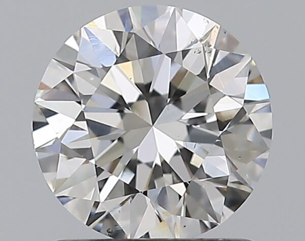 1.01 carat, G colour, SI1 clarity, Round shape, Natural Diamond.