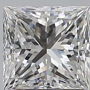 1.01 carat, G colour, VS2 clarity, Princess shape, Natural Diamond.