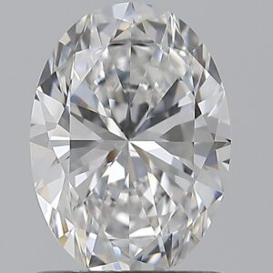 1 carat, D colour, VS2 clarity, Oval shape, Natural Diamond.