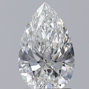 1.52 carat, F colour, VS1 clarity, Pear shape, Natural Diamond.