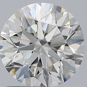 0.96 carat, G colour, SI1 clarity, Round shape, Natural Diamond.