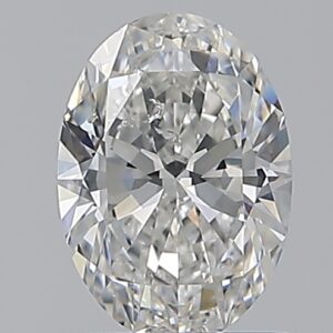 0.96 carat, E colour, SI2 clarity, Oval shape, Natural Diamond.