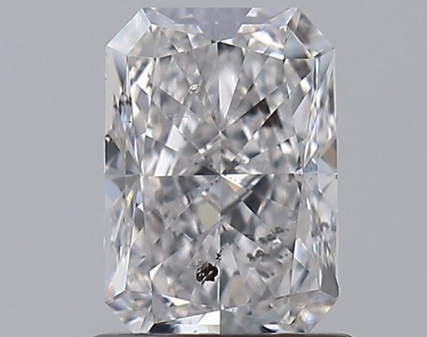 0.96 carat, E colour, SI2 clarity, Radiant shape, Natural Diamond.