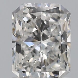 1.02 carat, F colour, SI1 clarity, Radiant shape, Natural Diamond.