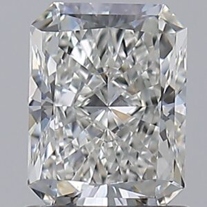 1 carat, G colour, VS1 clarity, Radiant shape, Natural Diamond.