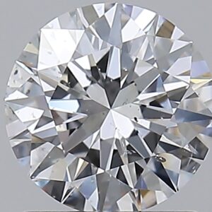 1.2 carat, D colour, SI2 clarity, Round shape, Natural Diamond.