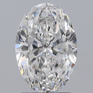 2.01 carat, E colour, SI1 clarity, Oval shape, Natural Diamond.