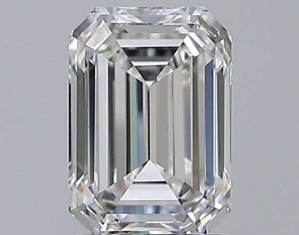 1.51 carat, F colour, VS1 clarity, Emerald shape, Natural Diamond.