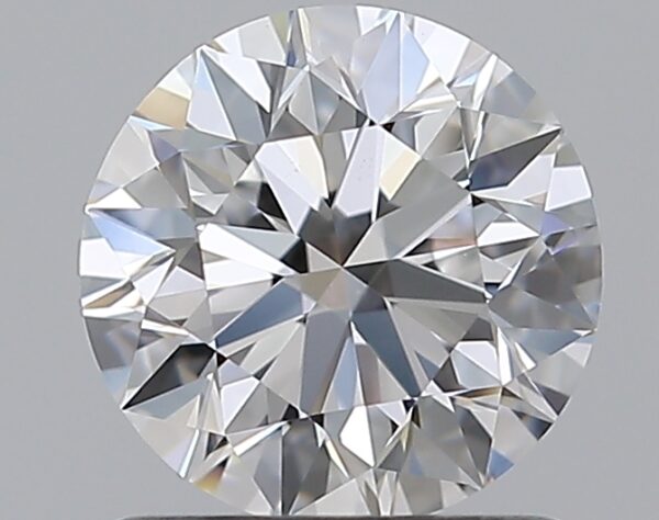 1.01 carat, D colour, VS1 clarity, Round shape, Natural Diamond.