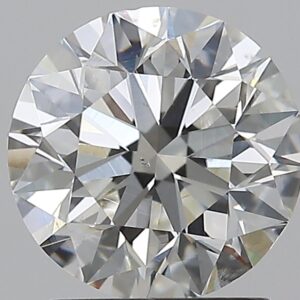 1.79 carat, H colour, SI1 clarity, Round shape, Natural Diamond.