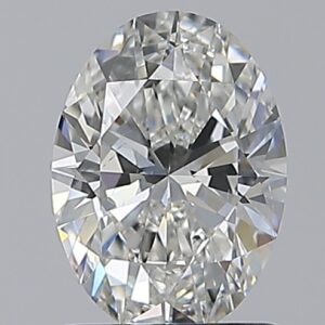 1.2 carat, G colour, SI1 clarity, Oval shape, Natural Diamond.