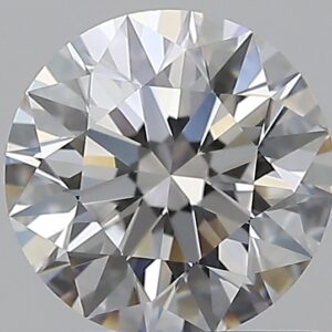 0.97 carat, D colour, VVS1 clarity, Round shape, Natural Diamond.
