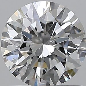 1.01 carat, E colour, SI1 clarity, Round shape, Natural Diamond.