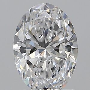 1.2 carat, D colour, VS2 clarity, Oval shape, Natural Diamond.