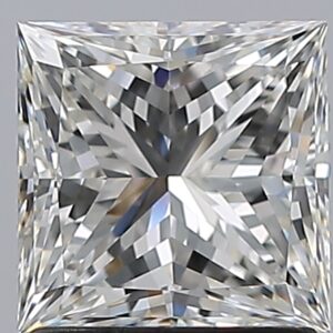 1.51 carat, H colour, VVS1 clarity, Princess shape, Natural Diamond.