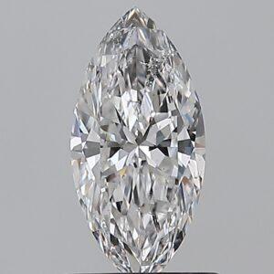 1.03 carat, D colour, VVS1 clarity, Round shape, Natural Diamond.