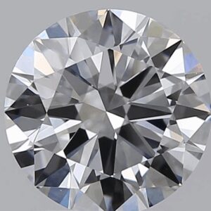 1.29 carat, D colour, IF clarity, Round shape, Natural Diamond.
