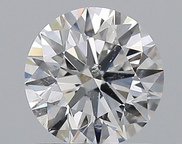 1.01 carat, D colour, SI2 clarity, Round shape, Natural Diamond.
