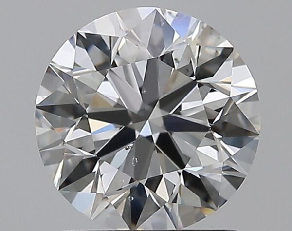 1.5 carat, G colour, SI1 clarity, Round shape, Natural Diamond.