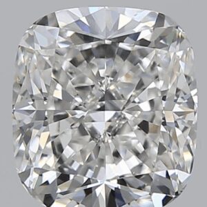 1.71 carat, G colour, VS1 clarity, Cushion shape, Natural Diamond.