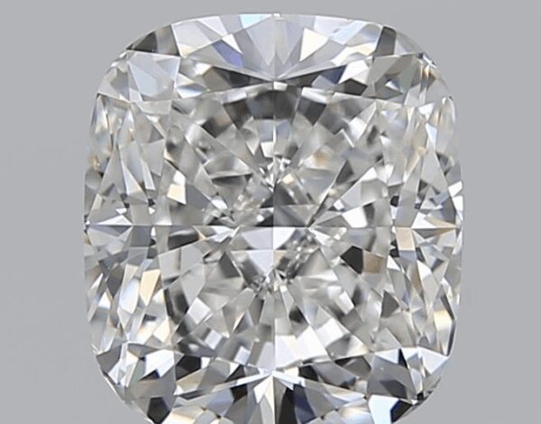 1.71 carat, G colour, VS1 clarity, Cushion shape, Natural Diamond.