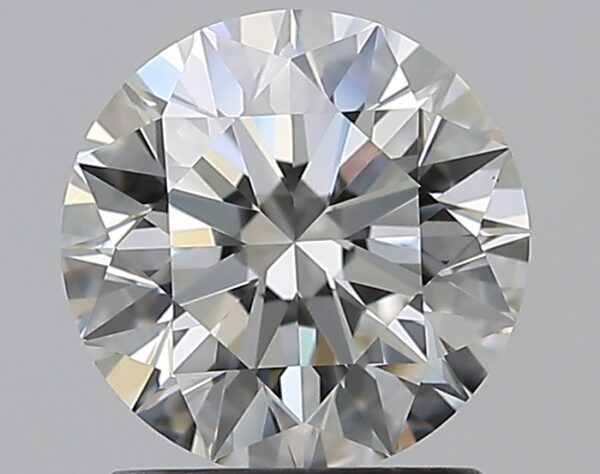 1.51 carat, H colour, VS1 clarity, Round shape, Natural Diamond.