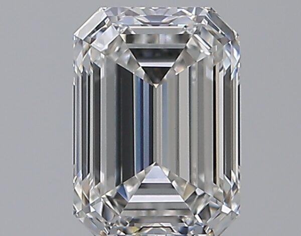 2.01 carat, F colour, VS1 clarity, Emerald shape, Natural Diamond.