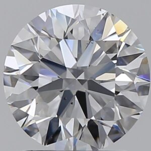 1.57 carat, D colour, VS2 clarity, Round shape, Natural Diamond.