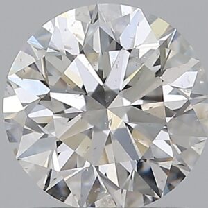 1.09 carat, F colour, SI2 clarity, Round shape, Natural Diamond.