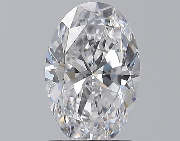 1.2 carat, D colour, IF clarity, Oval shape, Natural Diamond.