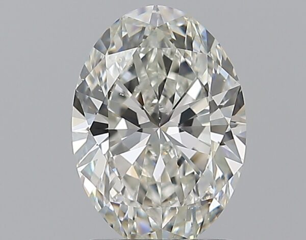 1.51 carat, H colour, SI1 clarity, Oval shape, Natural Diamond.