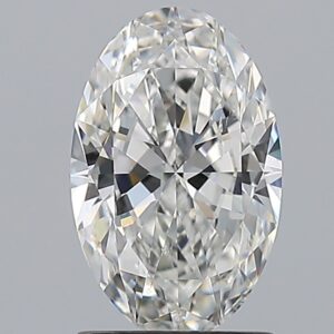 1.51 carat, F colour, SI1 clarity, Oval shape, Natural Diamond.