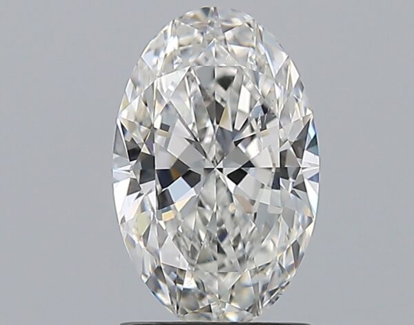 1.51 carat, F colour, SI1 clarity, Oval shape, Natural Diamond.