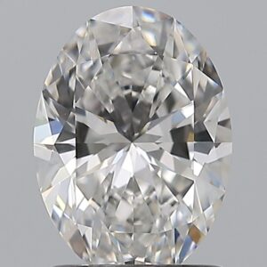 1.21 carat, F colour, VS1 clarity, Oval shape, Natural Diamond.