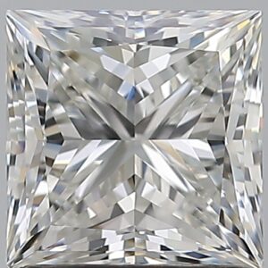 1.5 carat, H colour, VS1 clarity, Princess shape, Natural Diamond.