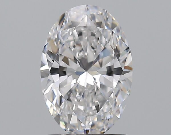 1.51 carat, D colour, VS2 clarity, Oval shape, Natural Diamond.