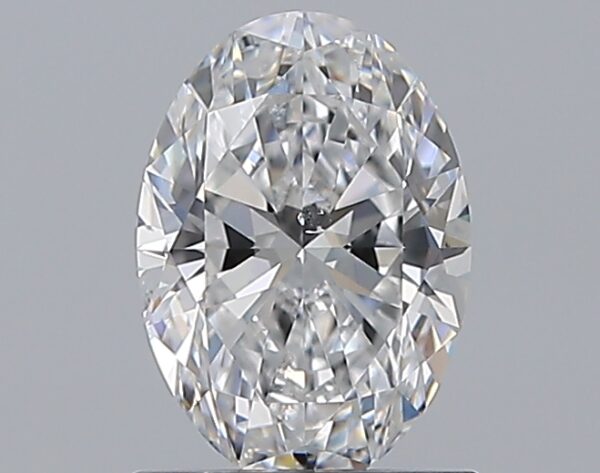 1.01 carat, D colour, SI1 clarity, Oval shape, Natural Diamond.