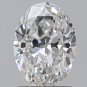 1.2 carat, F colour, SI1 clarity, Oval shape, Natural Diamond.