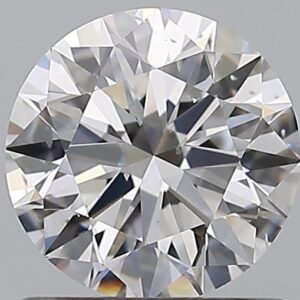 1.02 carat, D colour, SI1 clarity, Round shape, Natural Diamond.