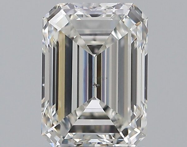 1.02 carat, H colour, SI1 clarity, Emerald shape, Natural Diamond.