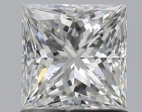 1.03 carat, H colour, VS2 clarity, Princess shape, Natural Diamond.