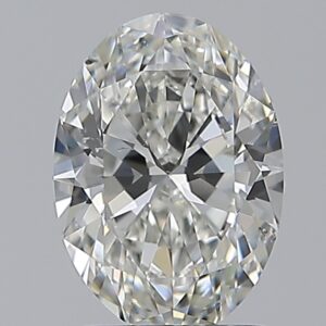 1.5 carat, H colour, SI1 clarity, Oval shape, Natural Diamond.